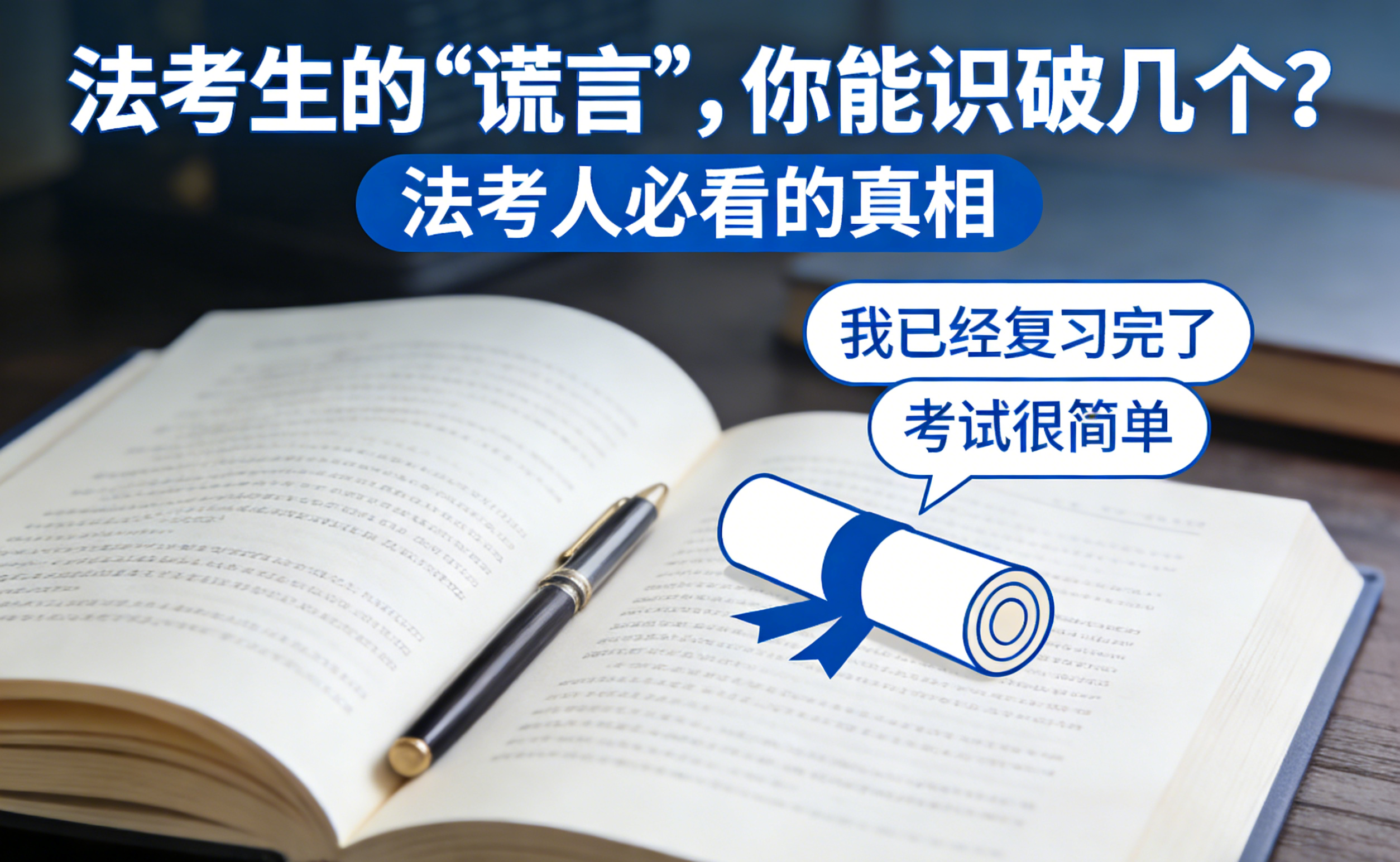 法考生的“謊言”，你能識破幾個?